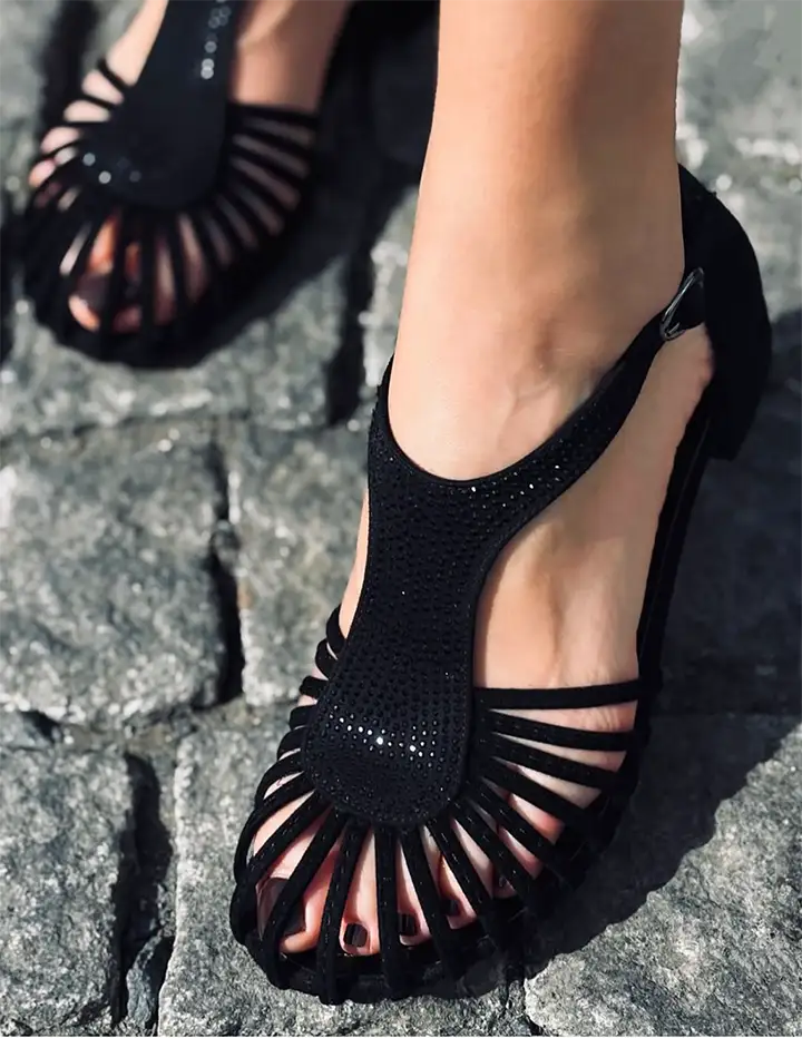 Franco Banetti Oni Ballerina Black 1