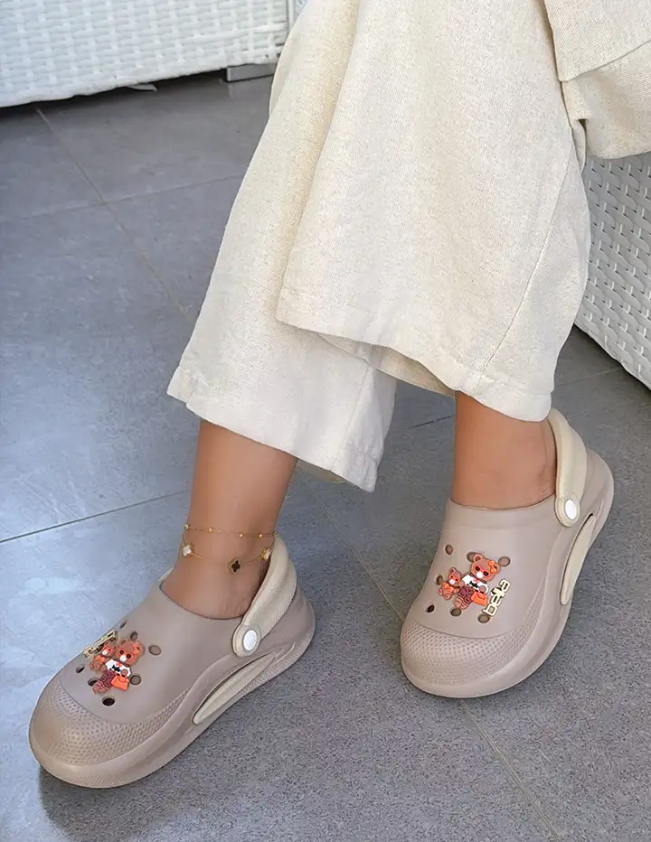 Franco Banetti Parly Slipper Khaki Women