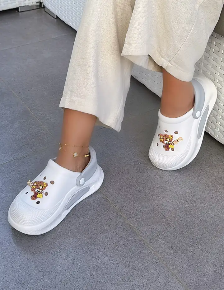 Franco Banetti Parly Slipper White Women