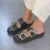 Franco Banetti Saro Slipper Black
