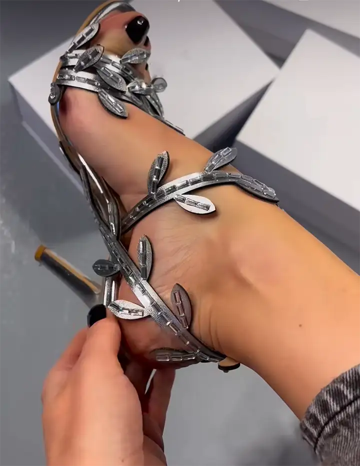Franco Banetti Sexna Sandal Silver