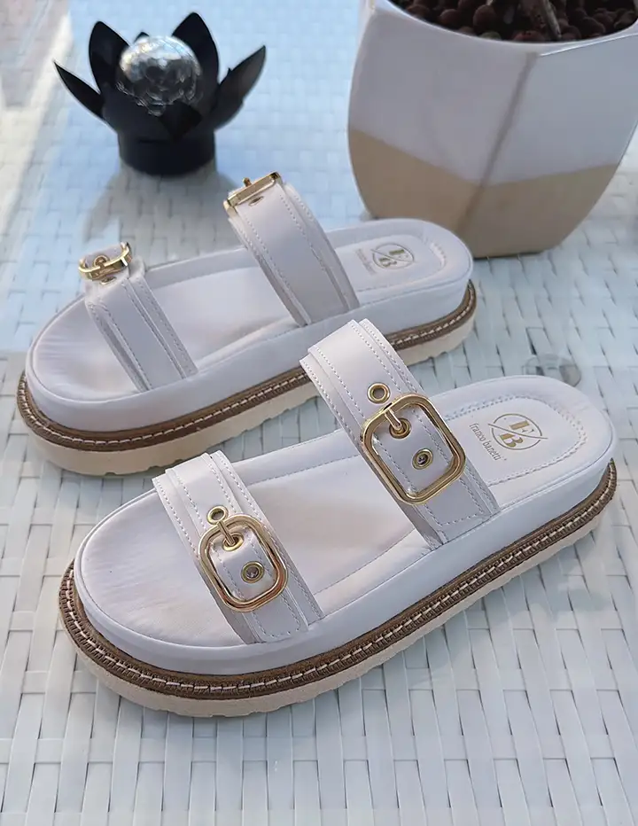Franco Banetti Brina Slipper White