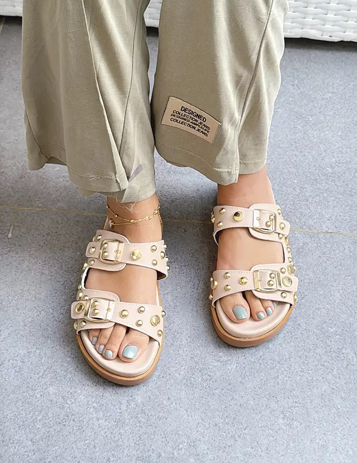 Franco Banetti Hale Slipper Beige