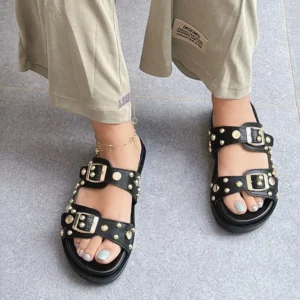 Franco Banetti Hale Slipper Black