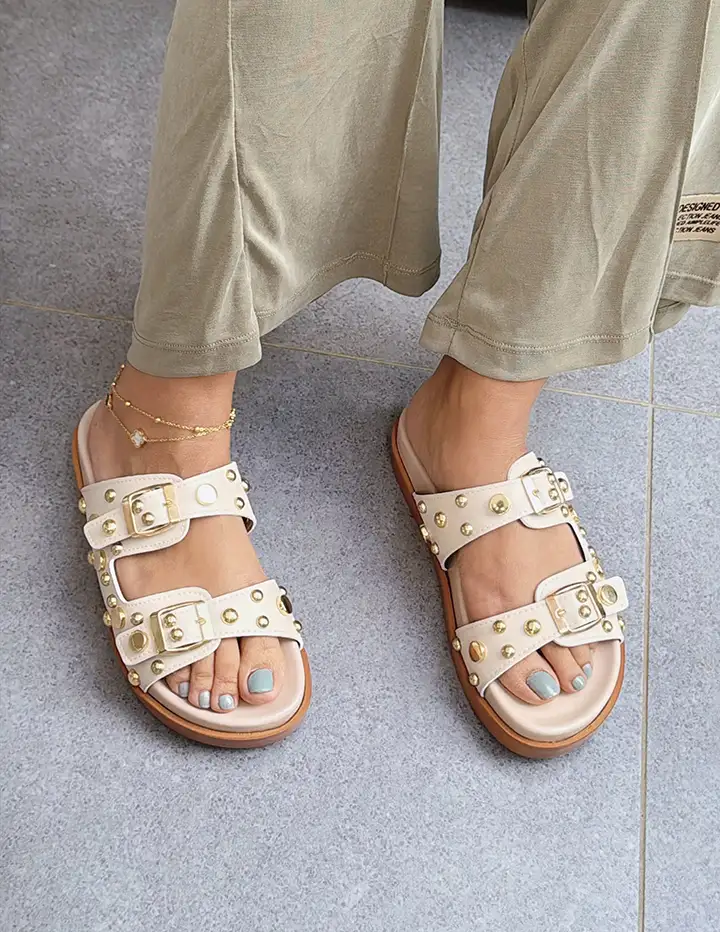Franco Banetti Hale Slipper L.Beige