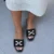 Franco Banetti Kayla Slipper Black