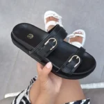 Franco Banetti Soula Slipper Black