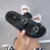 Franco Banetti Soula Slipper Black