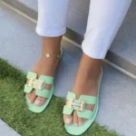 Franco Banetti Yelena Slipper Pistachio