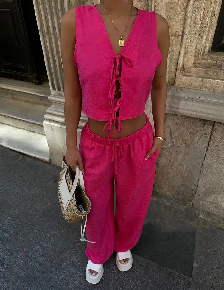 Franco Banetti Meya Set Fushia