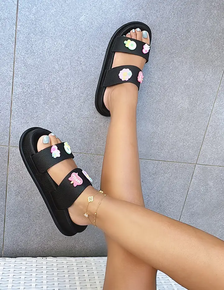 Franco Banetti Palizo Slipper Black