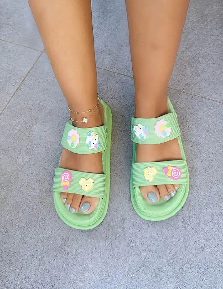 Franco Banetti Palizo Slipper Pistachio
