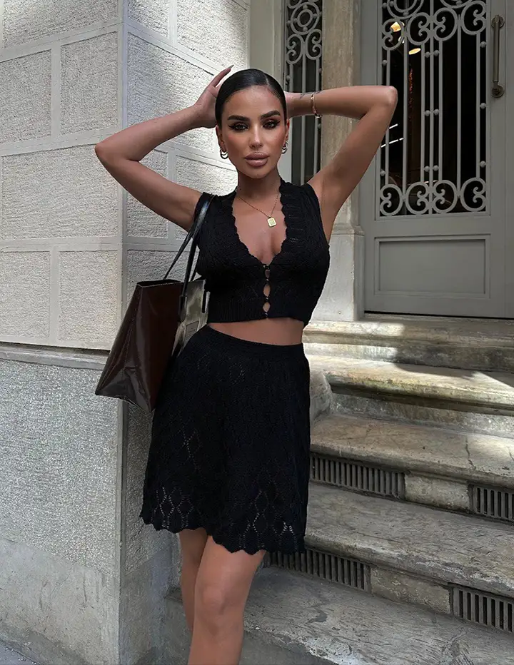 Franco Banetti Vera Set Black