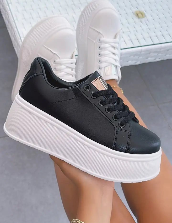 Franco Banetti Bron Sneakers Black