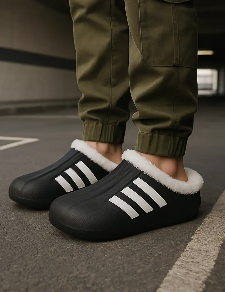 Franco Banetti Gent Slipper Black