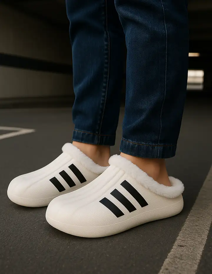 Franco Banetti Gent Slipper White