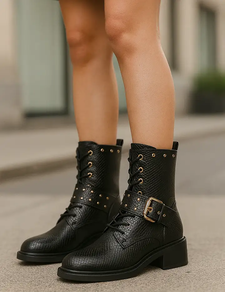 Franco Banetti Rina Boots Black