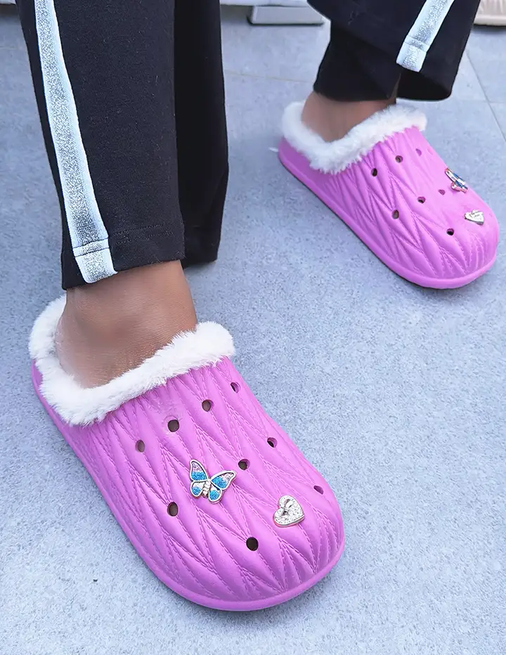 Franco Banetti Soot Slipper Fushia