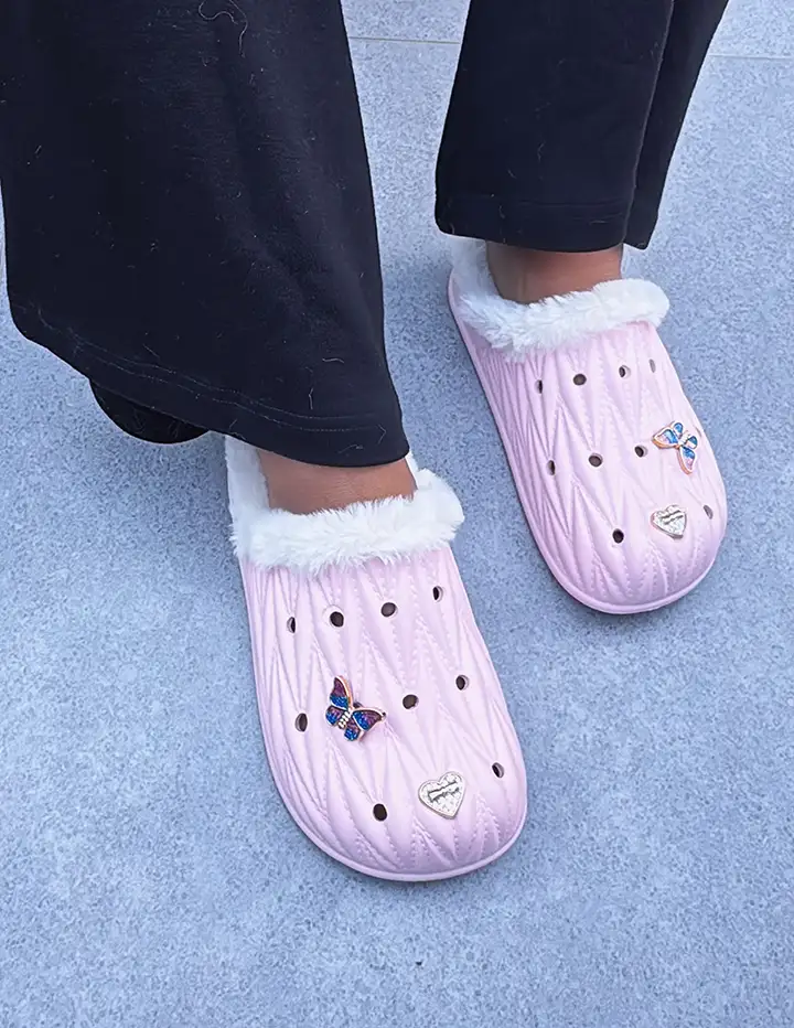 Franco Banetti Soot Slipper Pink