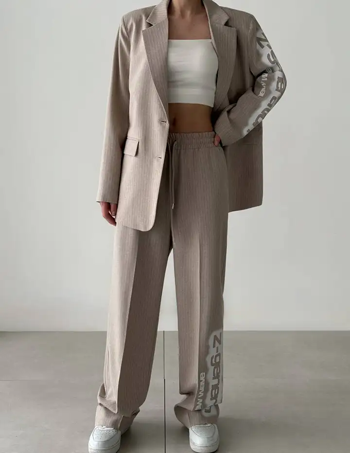 Franco Bnetti Zega blazer Beige 1