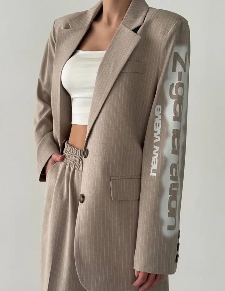 Franco Bnetti Zega blazer Beige
