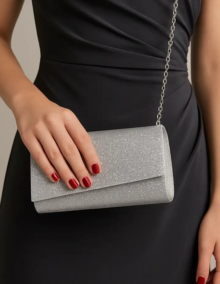 Franco Banetti Agne Bag L.Silver