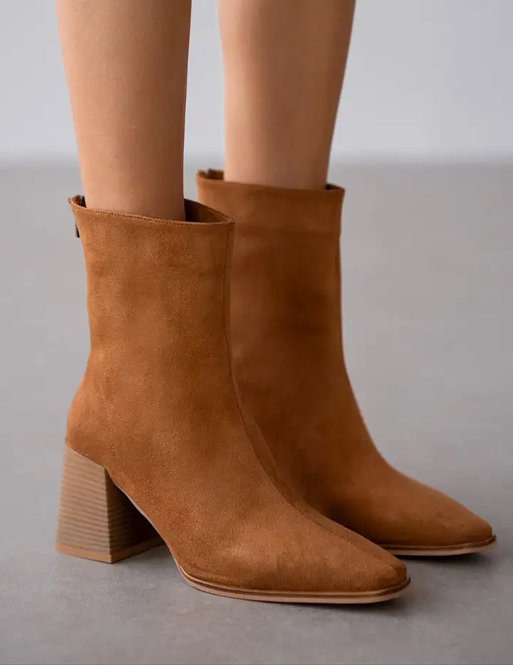 Franco Banetti Combat Boots Camel