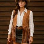 Franco Banetti Coya vest Camel