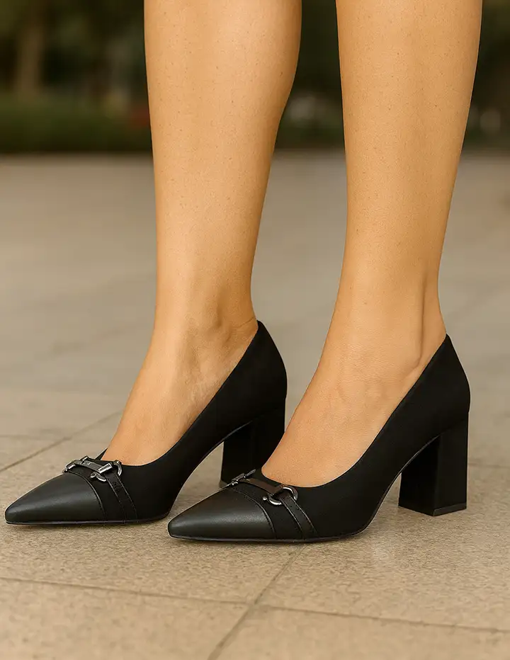 Franco Banetti Cuc Pump Black