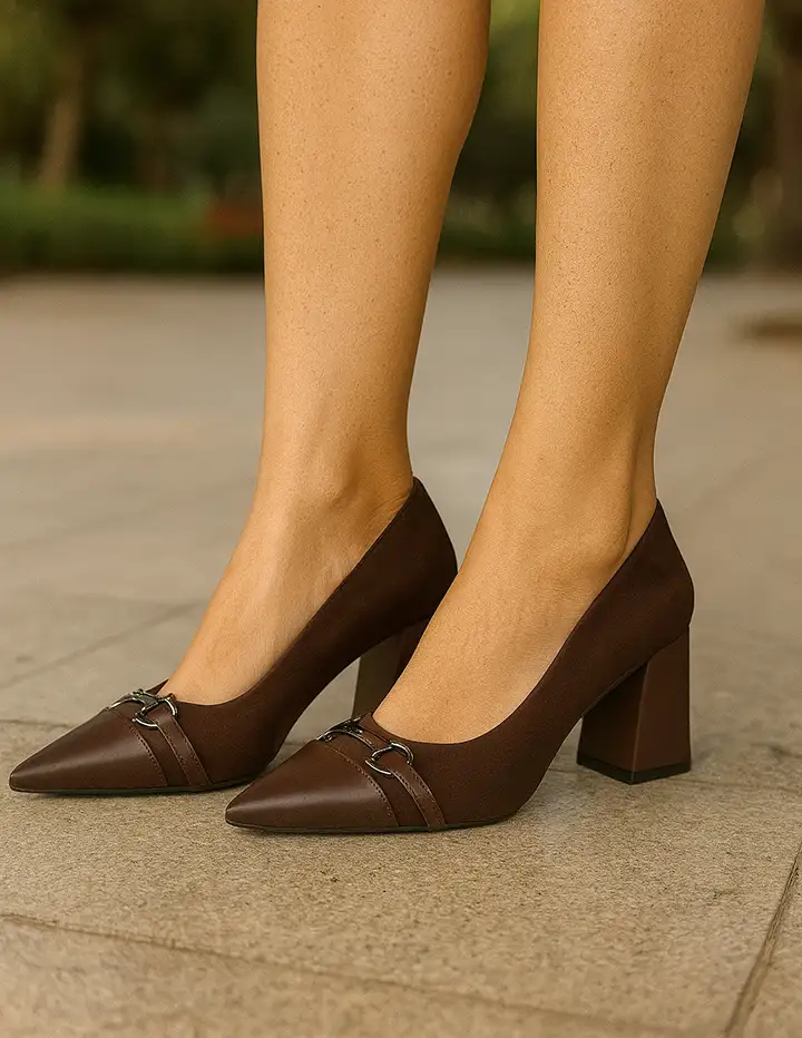 Franco Banetti Cuc Pump Brown