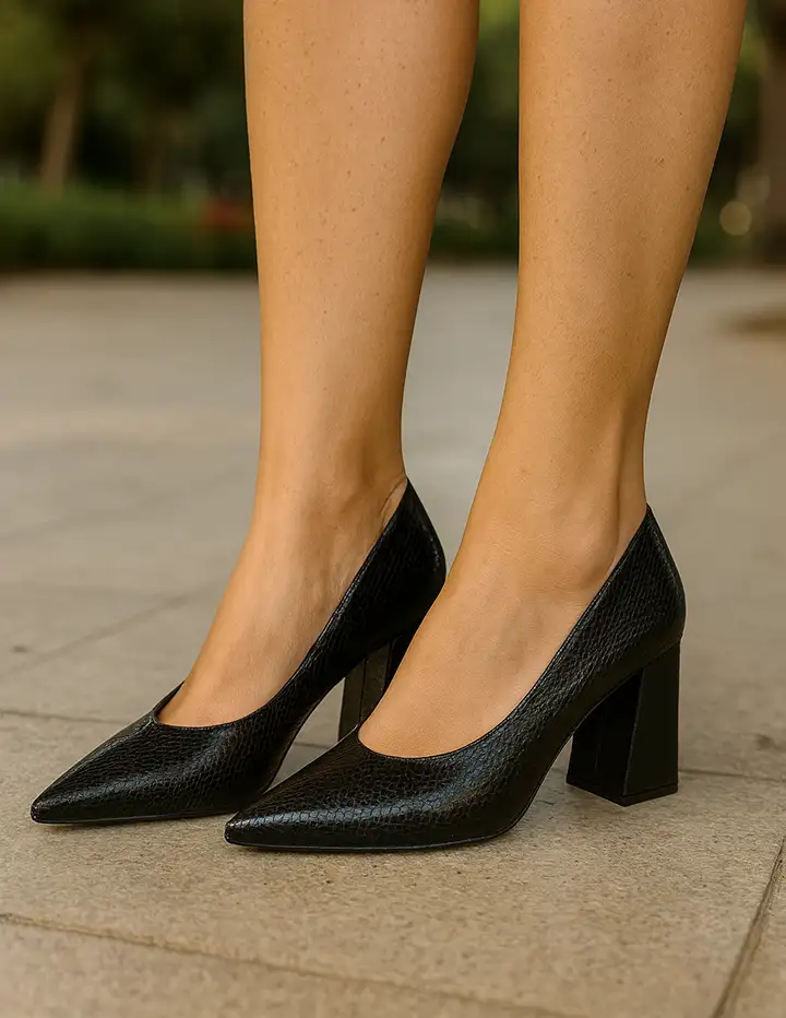 Franco Banetti Dama Pump Black