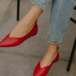 Franco Banetti Eilao ballerina Red