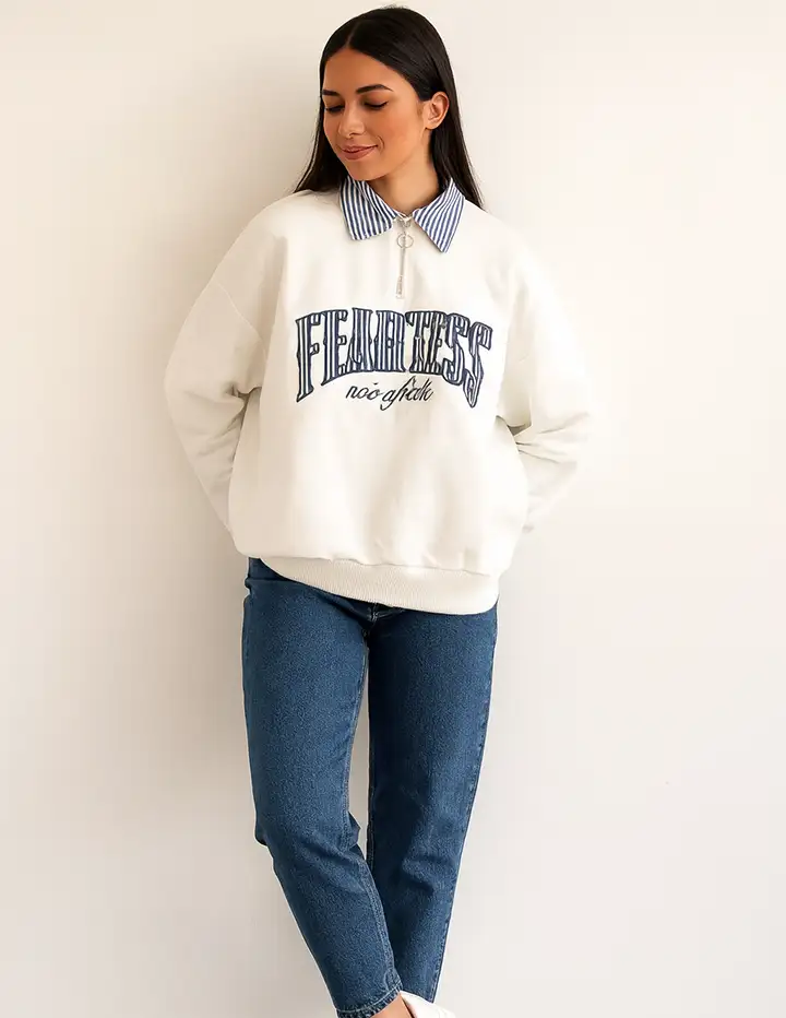 Franco Banetti Fear Top Navy