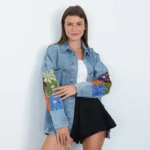 Franco Banetti Flower jacket Jeans 1