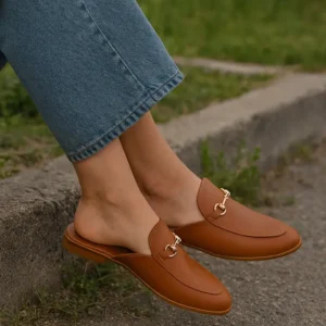 Franco Banetti Goa Slipper Camel
