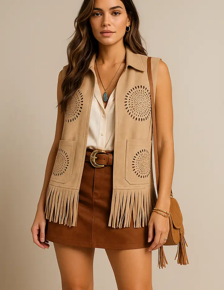 Franco Banetti Kari top Beige