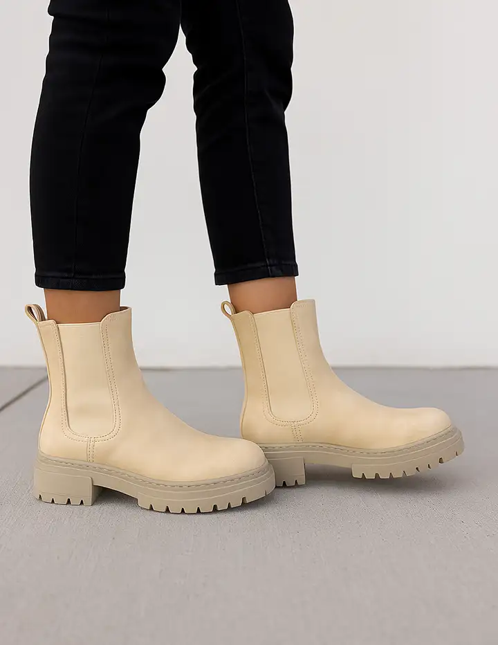 Franco Banetti Kelyan Boots Beige