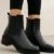 Franco Banetti Khova Boots Black