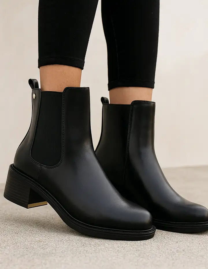 Franco Banetti Khova Boots Black