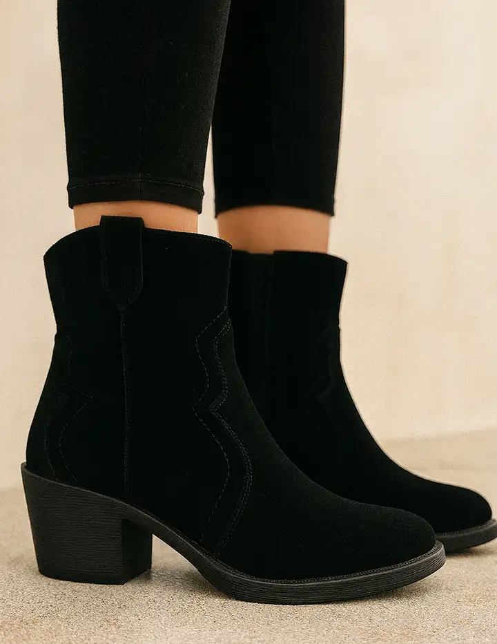Franco Banetti Mirno Boots Black Cha