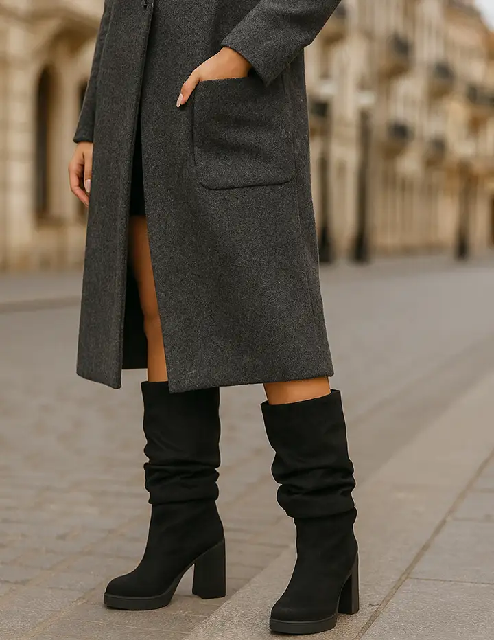 Franco Banetti Pars Boots Black Cha