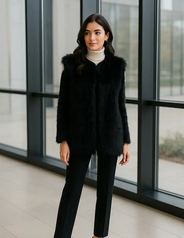 Franco Banetti Rich vest Black