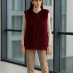 Franco Banetti Rich vest Bordo