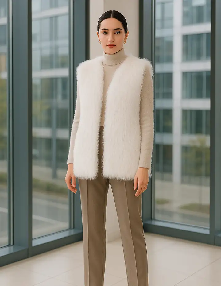 Franco Banetti Rich vest White