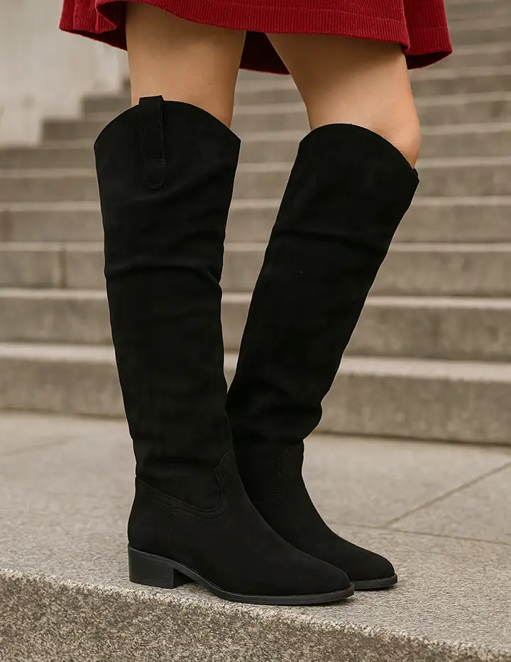 Franco Banetti Silvi Boot Black Cha