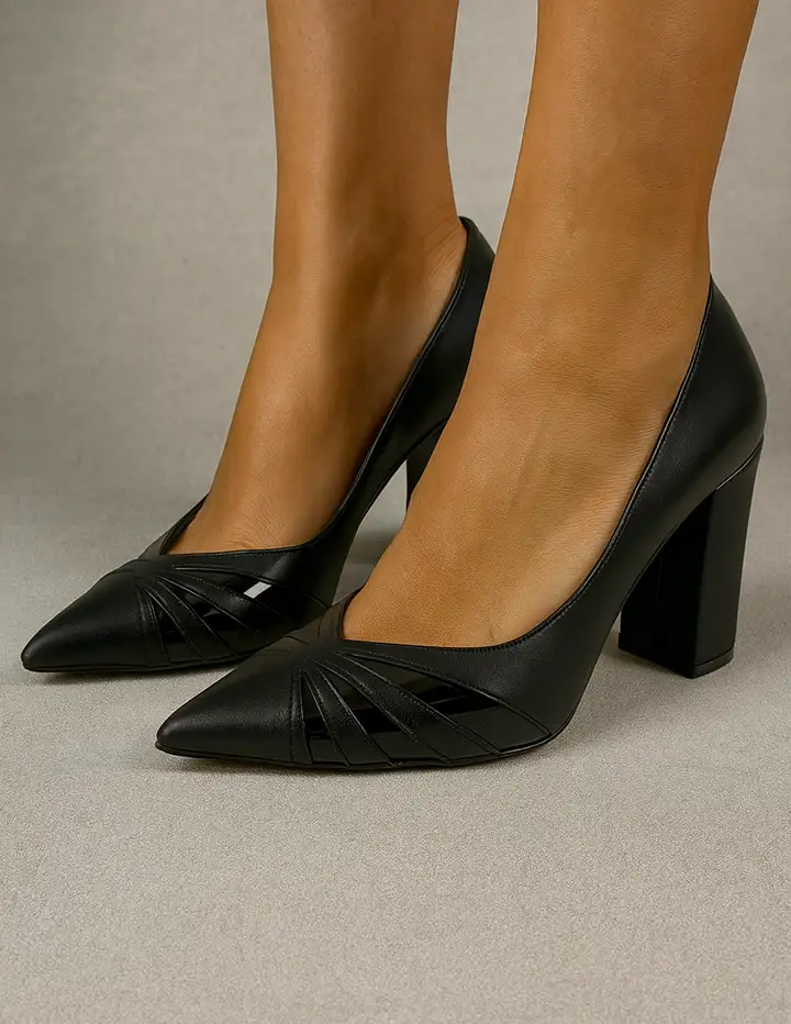 Franco Banetti Sivi Pump Black