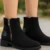 Franco Banetti Sole Boots Black Cha