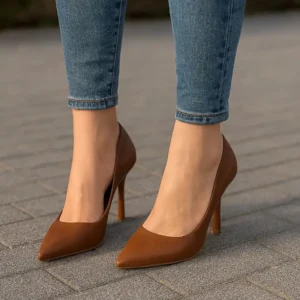 Franco Banetti Stelitino Pump Camel
