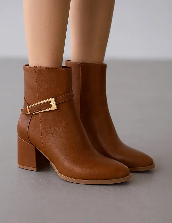 Franco Banetti Tesla Boots Camel