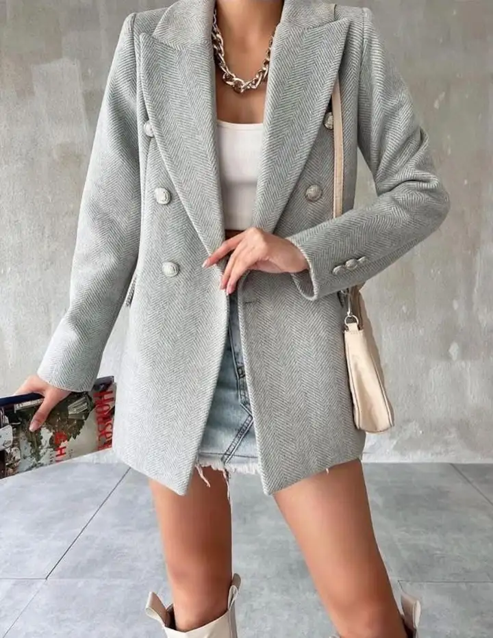 Franco Banetti Tora Coat Grey 1